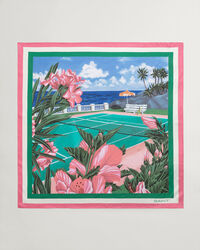 Zijden sjaal met Scenery-print