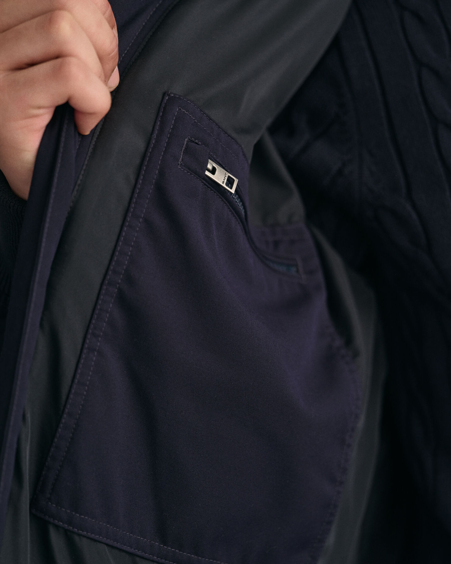 Gewatteerd flanellen jack