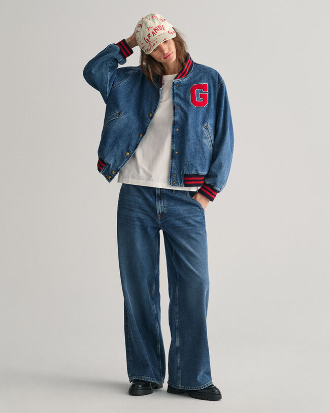 Denim GANT Varsity Jacket