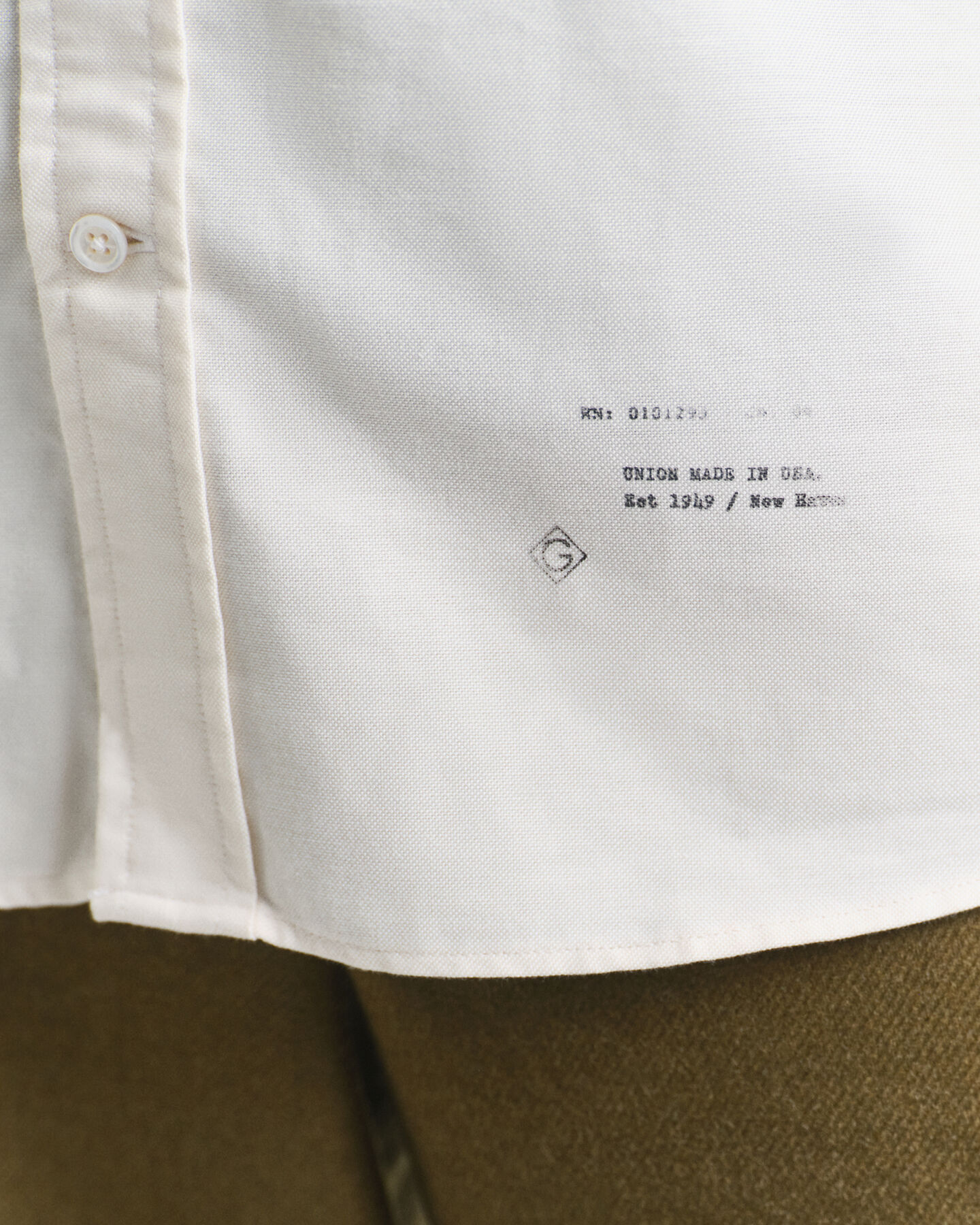 Relaxed Fit US Oxford-overhemd