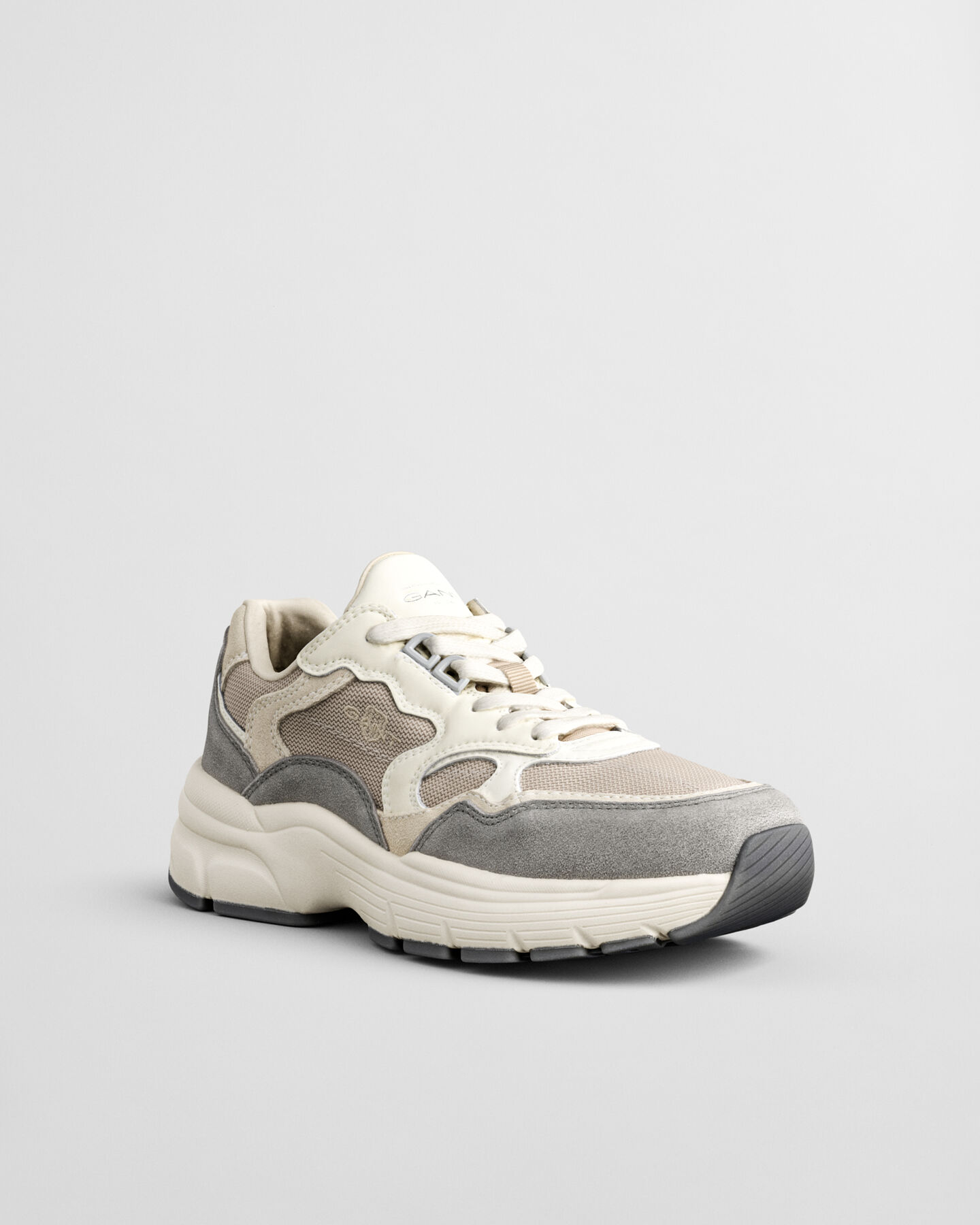 Neuwill sneakers van nylon en leer