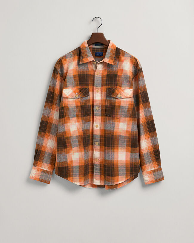 Relaxed Fit Shadow overhemd met ruitje