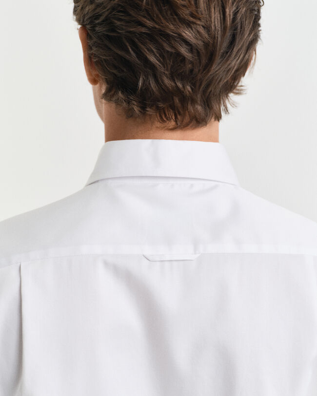 Slim Fit satijnen overhemd