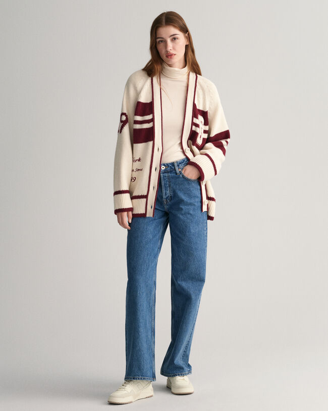 GANT Varsity vest met V-hals