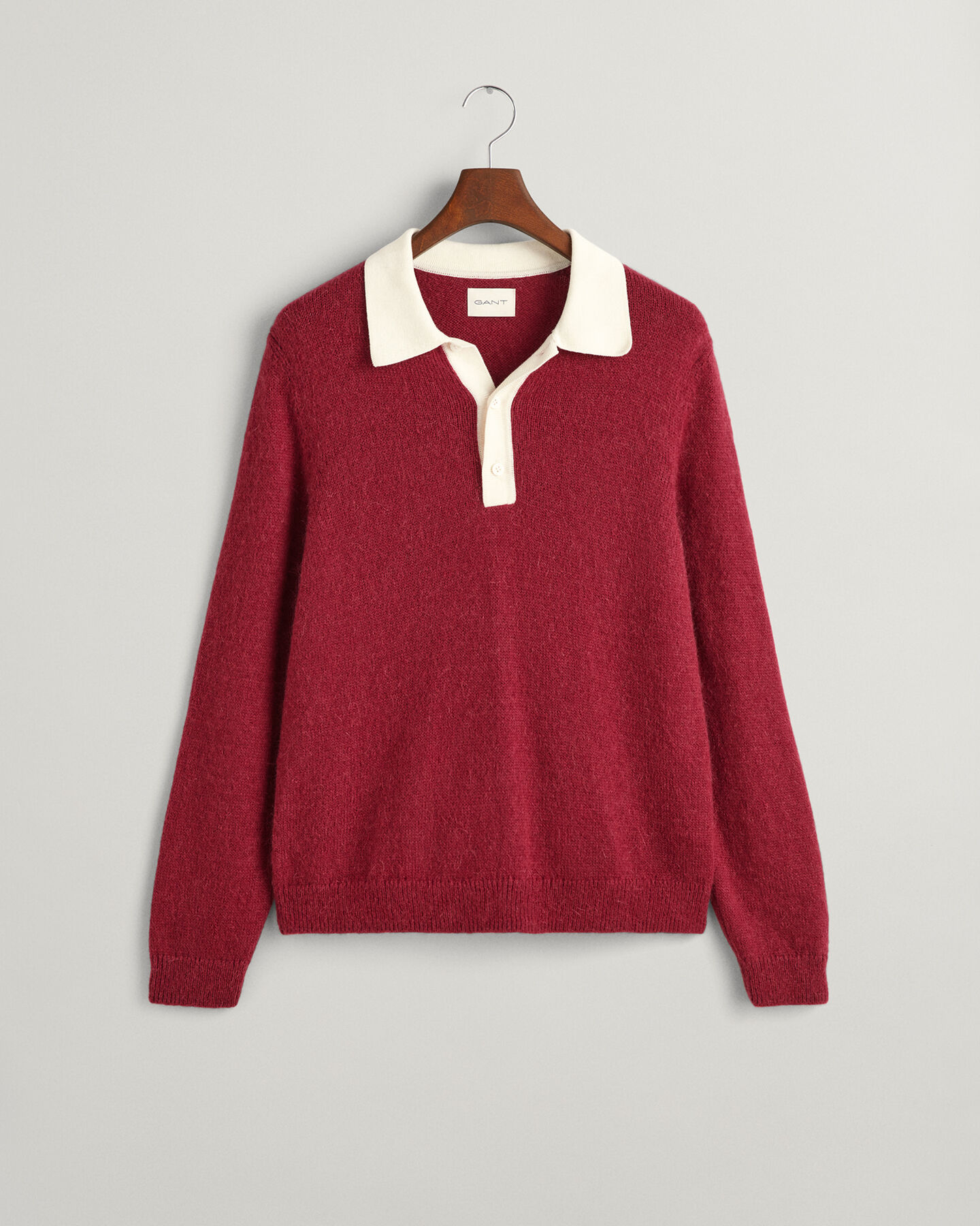 Mohair katoenen Rugger