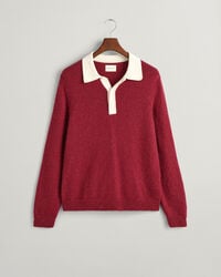 Mohair katoenen Rugger