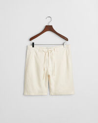 Relaxed Fit linnen short met trekkoordje