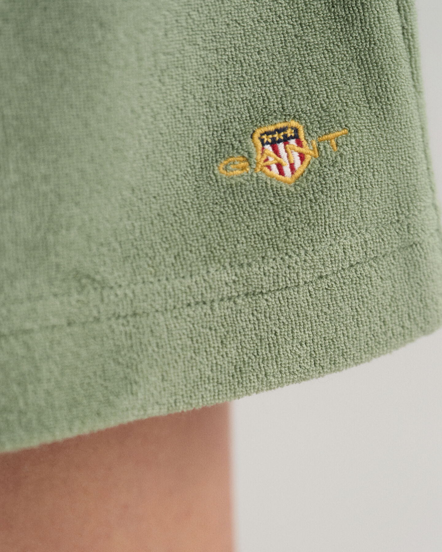 Teen Girls Terry Cloth short met hoge taille