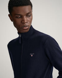 Vest met ritssluiting van buitengewoon zachte lamswol