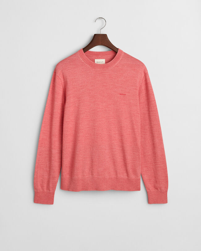 Sunfaded sweater met ronde hals