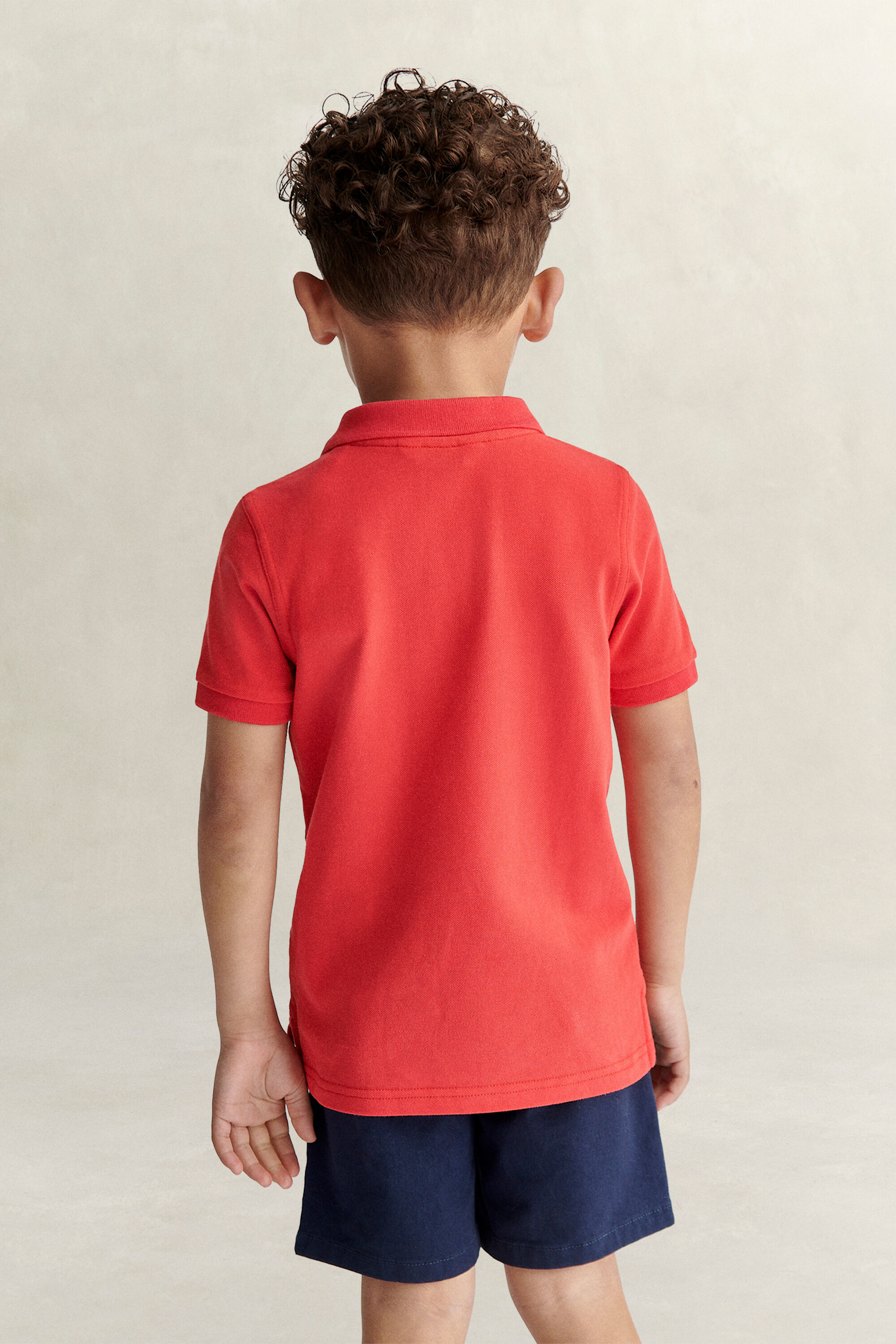 Kids Shield piqué poloshirt