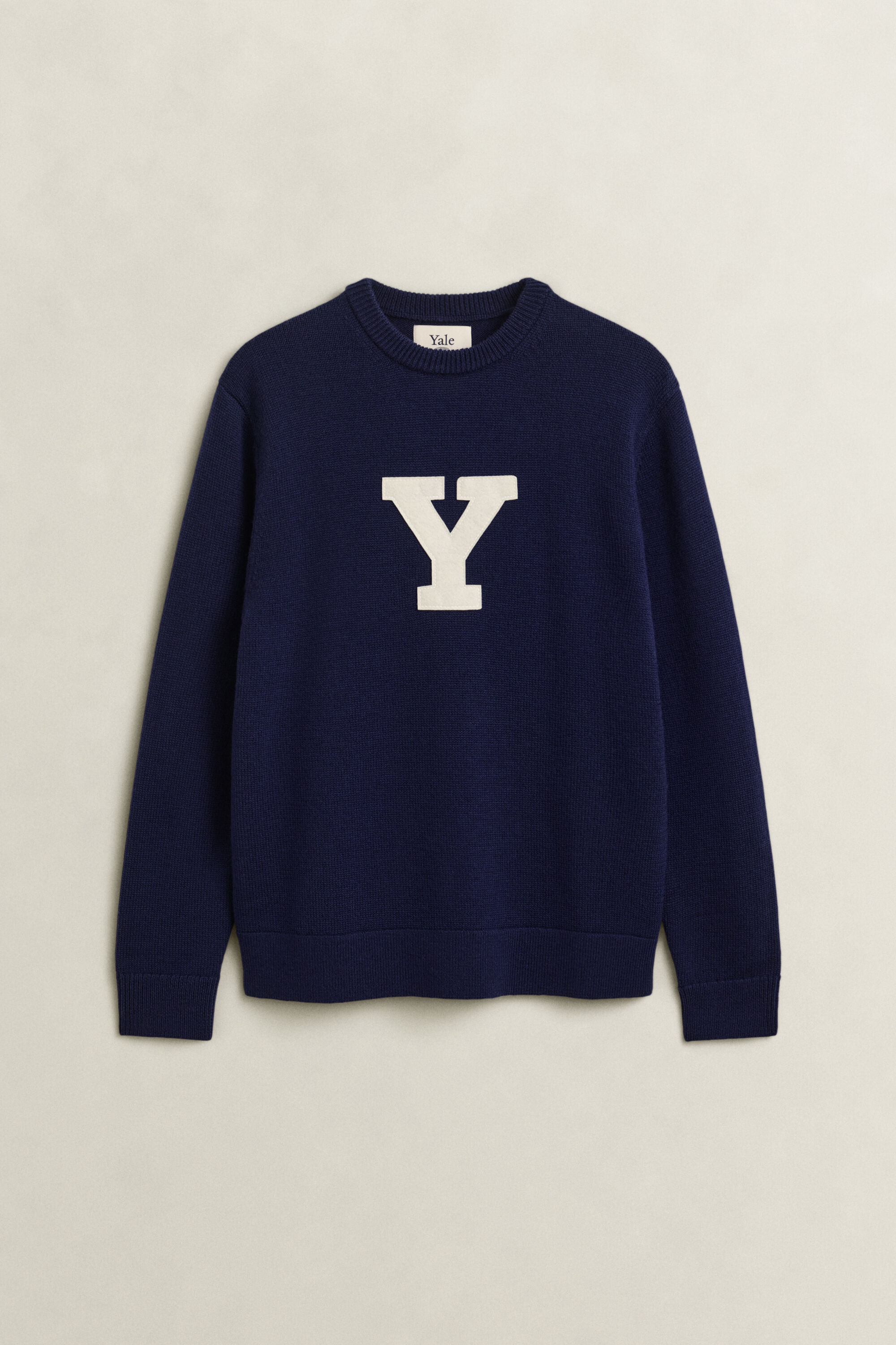 Gant x Yale trui van merinowol