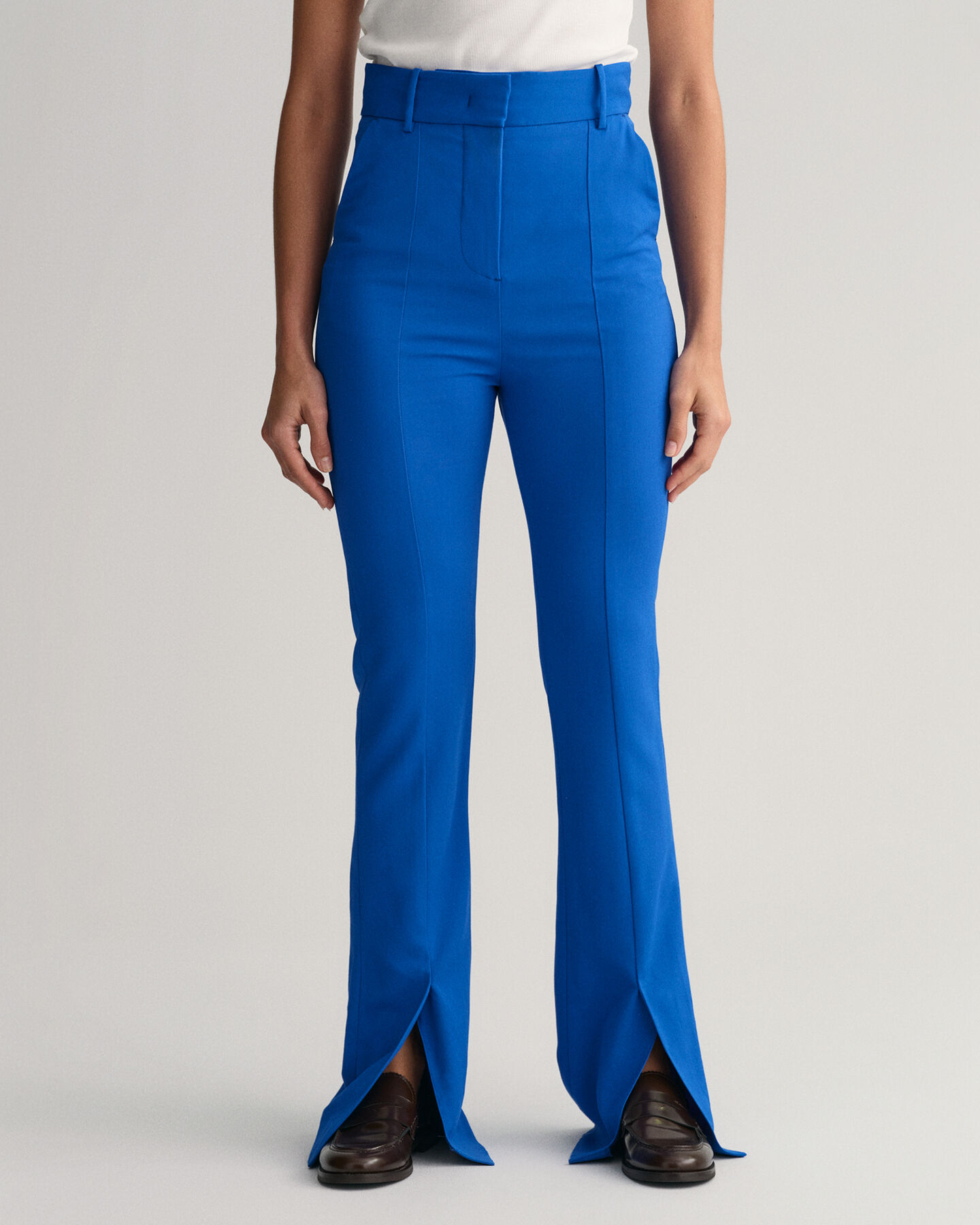 Kostuumbroek met rechte pijp