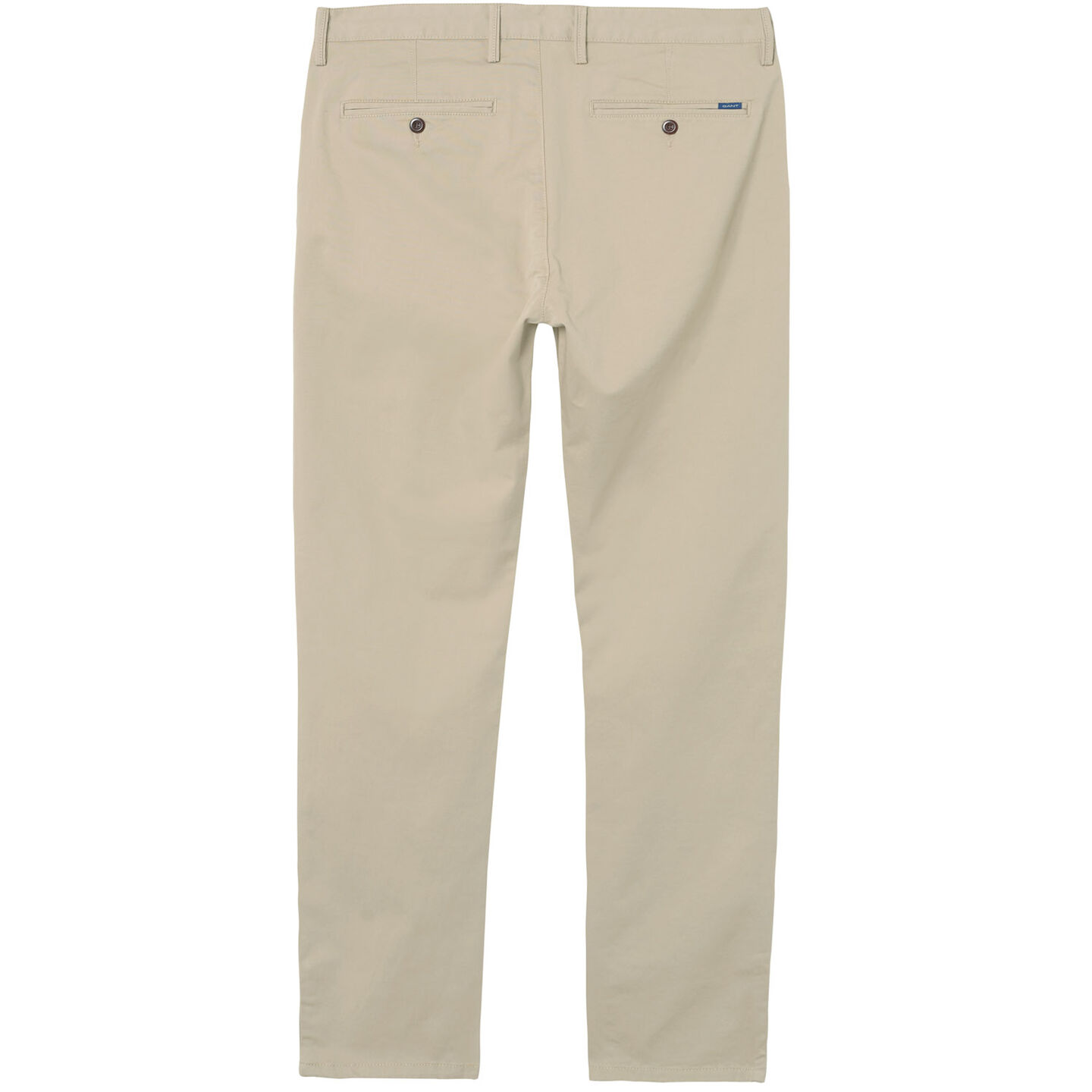 Slim Fit chino van keperstof