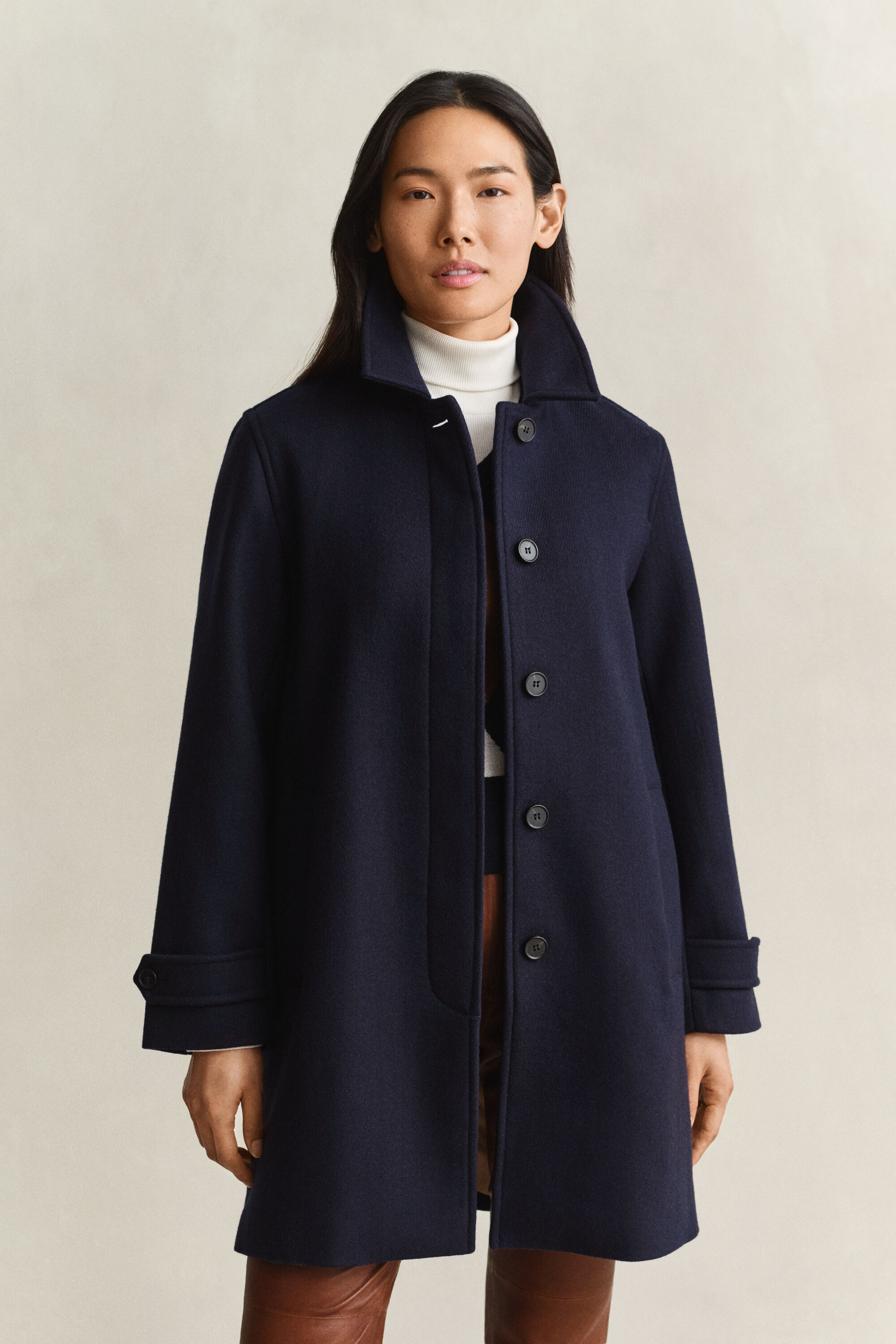 Car Coat van wolmix