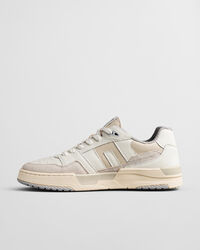 Brookpal sneakers met leer en su&egrave;de