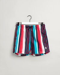 Classic Fit zwemshort met strepenprint