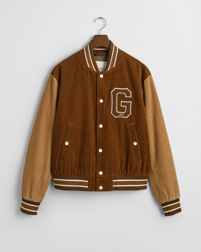 Corduroy Varsity Jacket