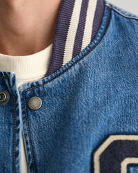 Denim GANT Varsity Jacket
