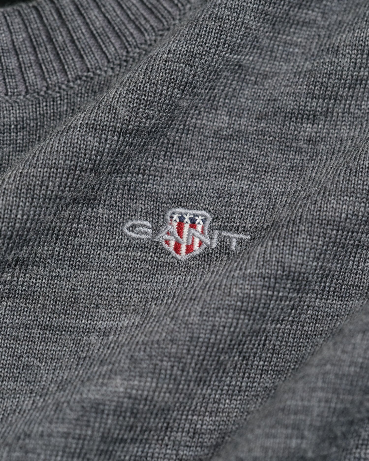 Kids trui met ronde hals van extra fijne merinoswol