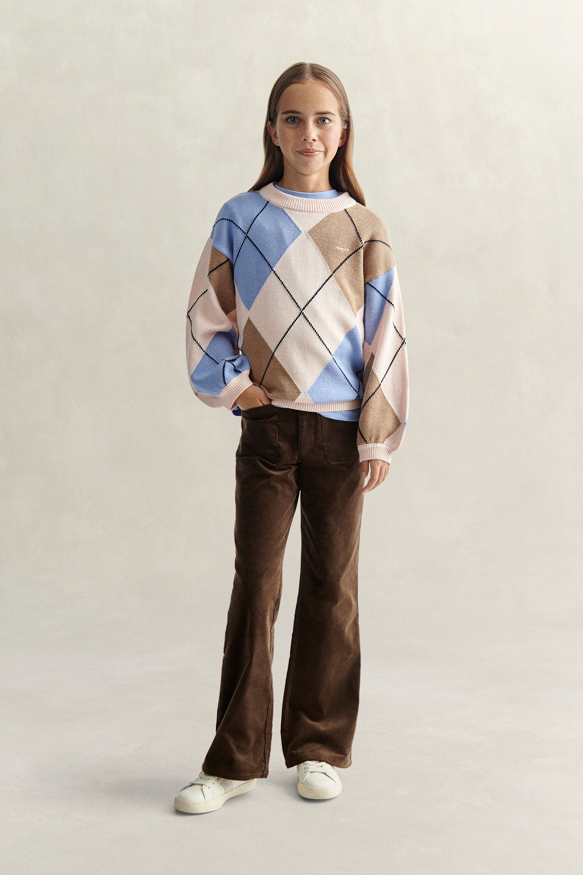 Corduroy broek voor tienermeisjes