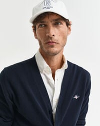 Klassieke katoenen vest met V-hals