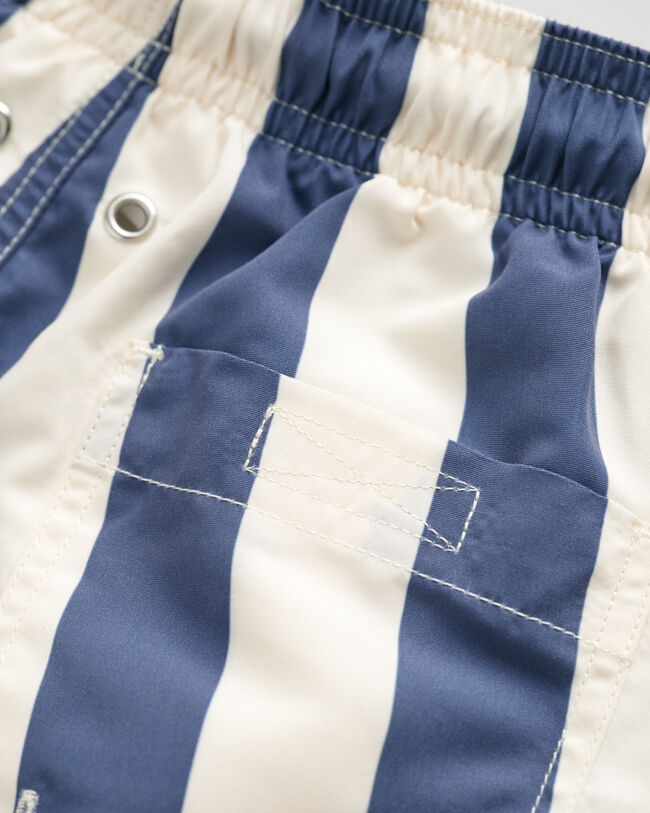 Boys zwemshort met blokstreep