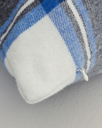 Kussenhoes met Schotse ruit