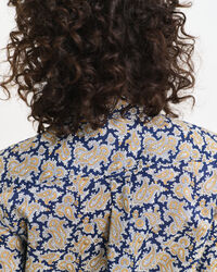 Regular Fit Paisley blouse van katoenen voile