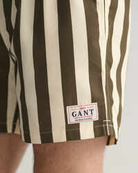 Classic Fit zwemshort met brede streep