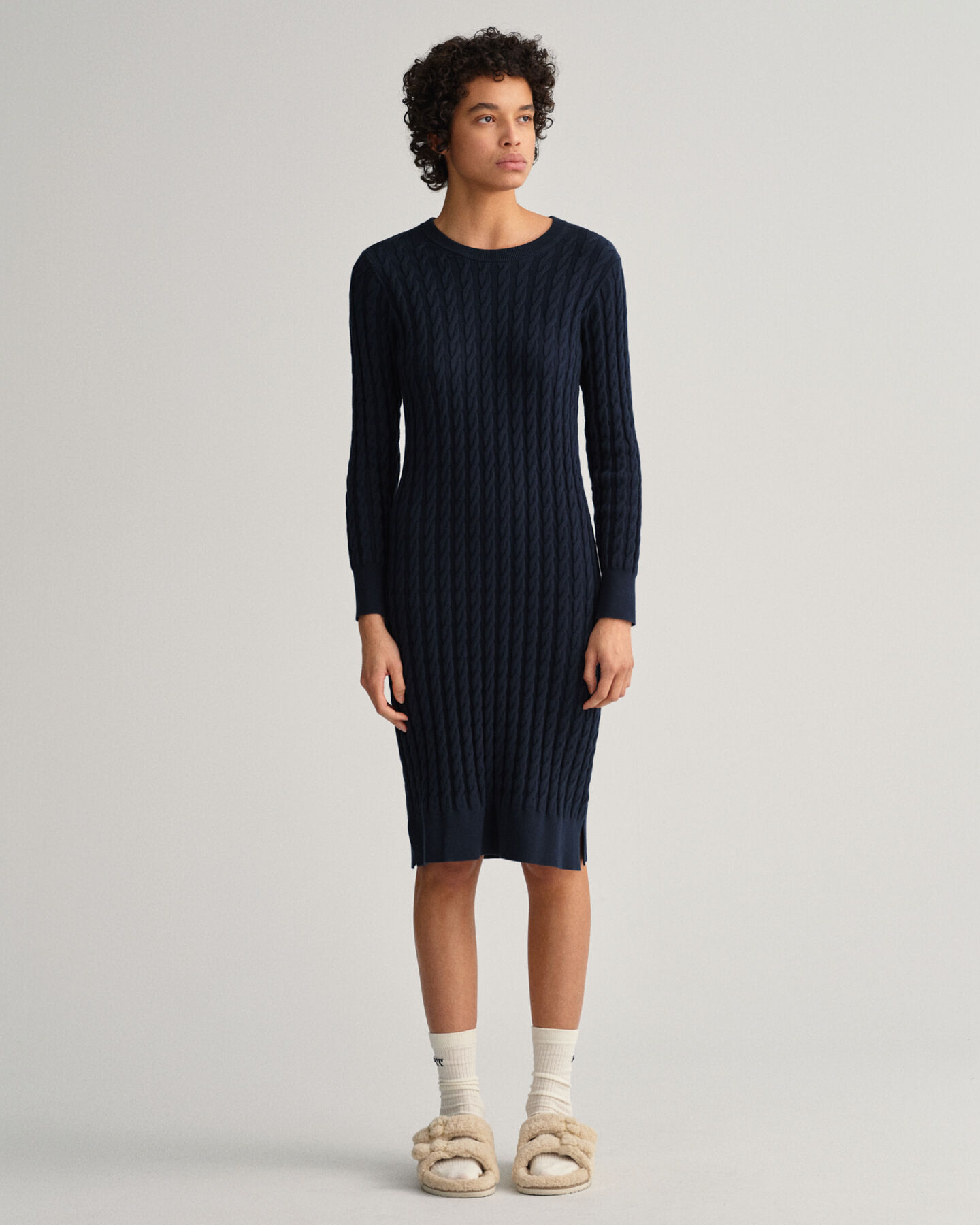 Jurk met gedraaide kabels