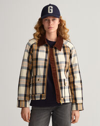 Korter jack met ruiten