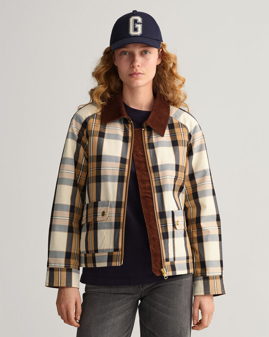 Korter jack met ruiten