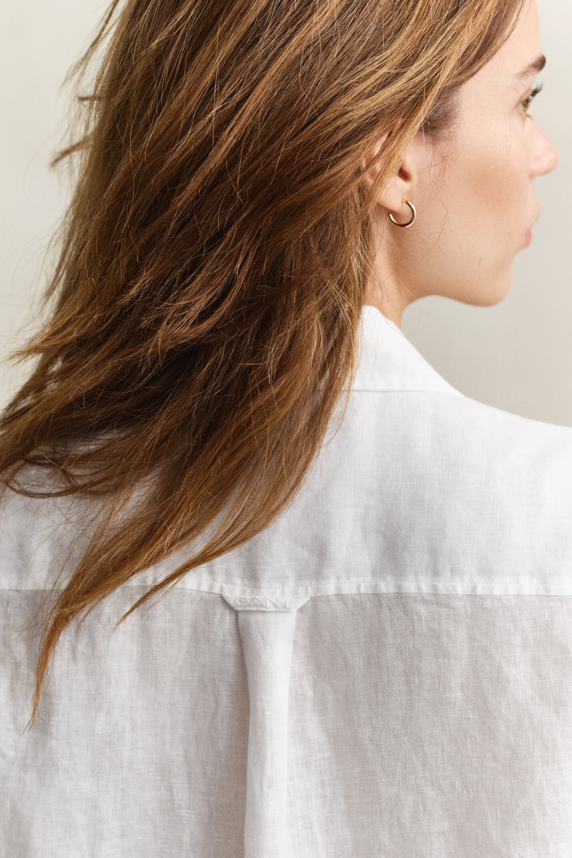 Mouwloze linnen blouse