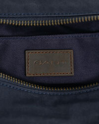 Toilettas van gewaxt katoen