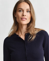 Lichtgewicht vest met ronde hals