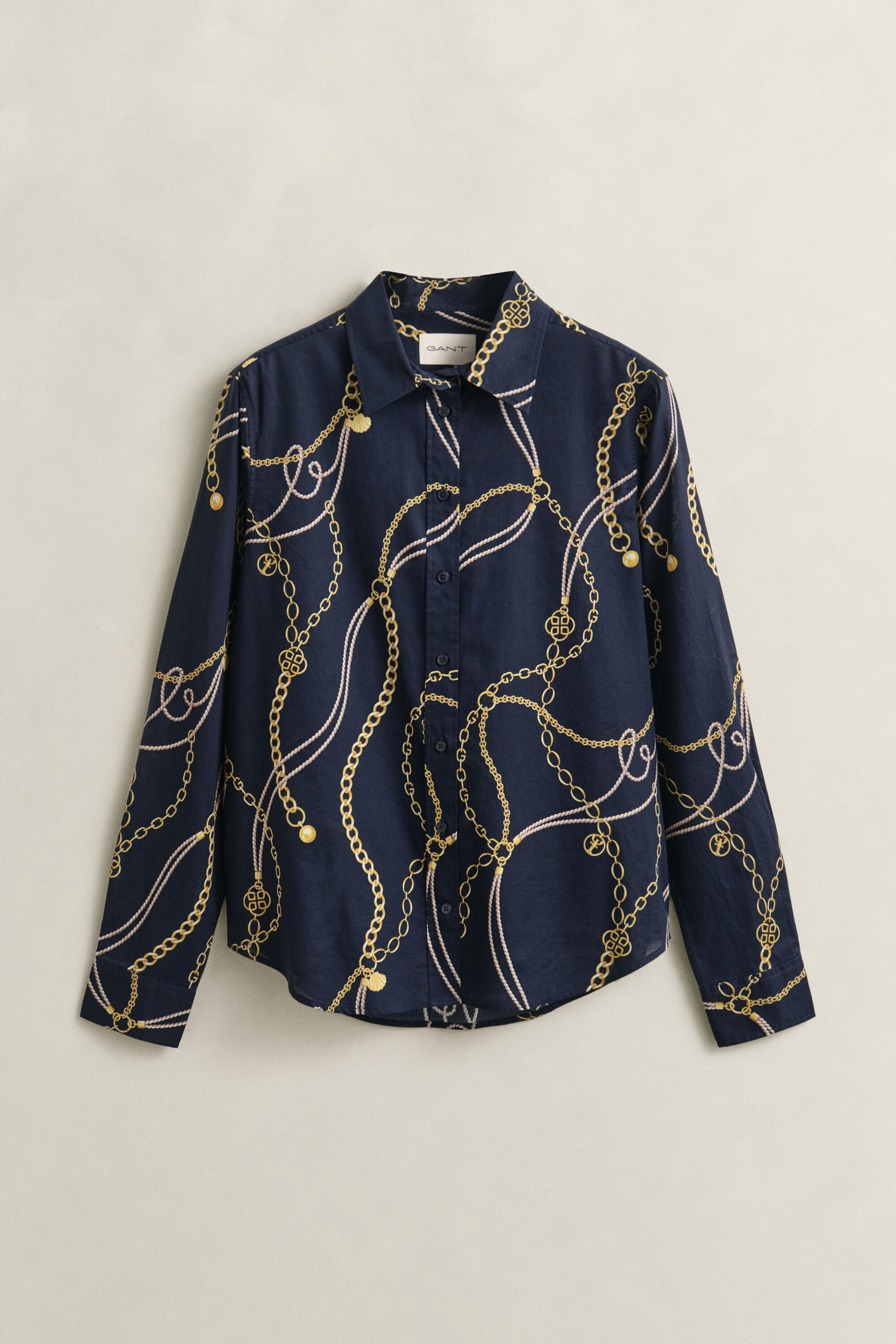 Overoverhemd van katoenen voile