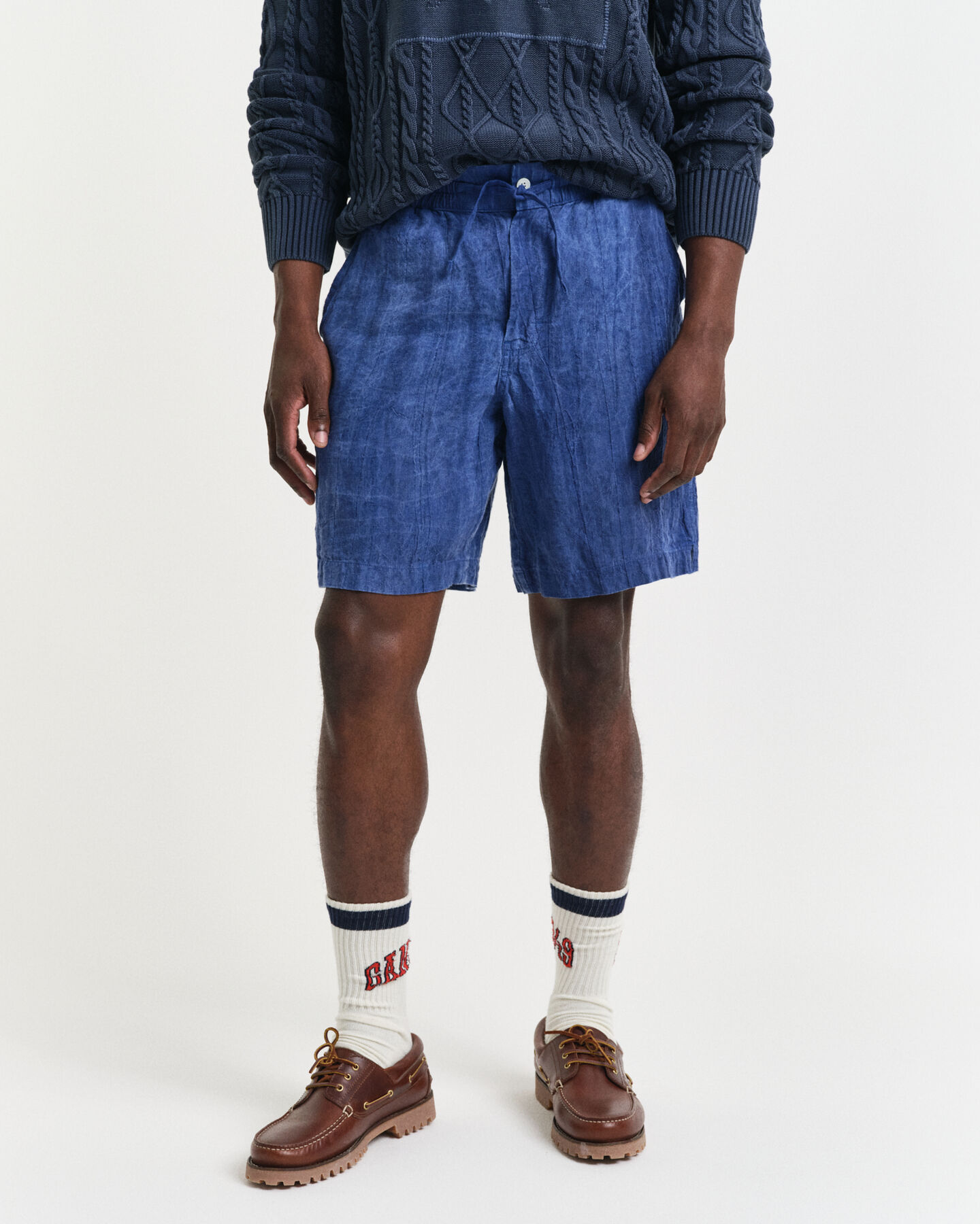 Relaxed Fit linnen Resort short