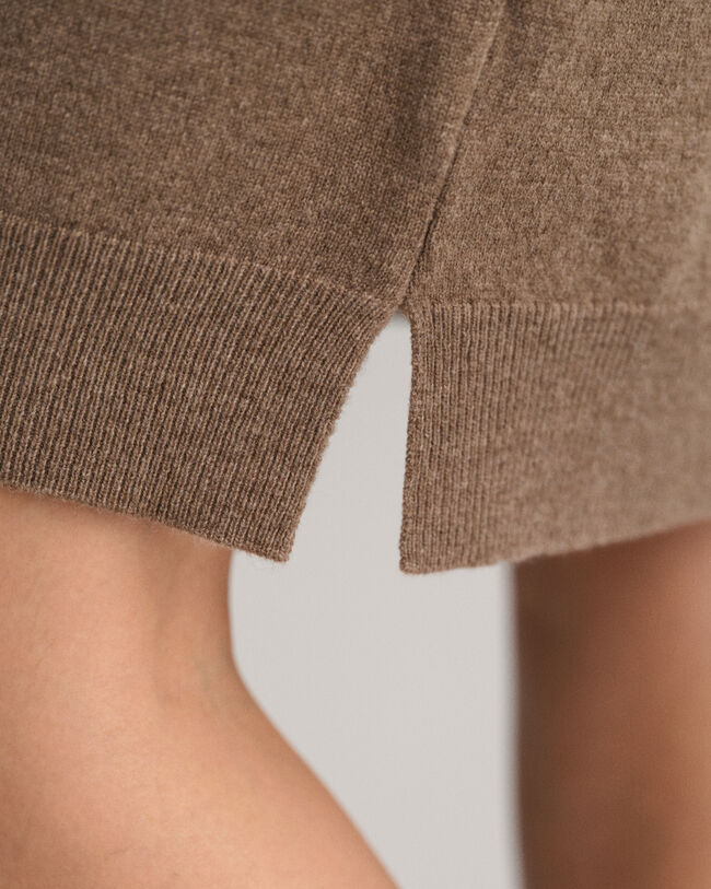 Jurk van buitengewoon zachte lamswol