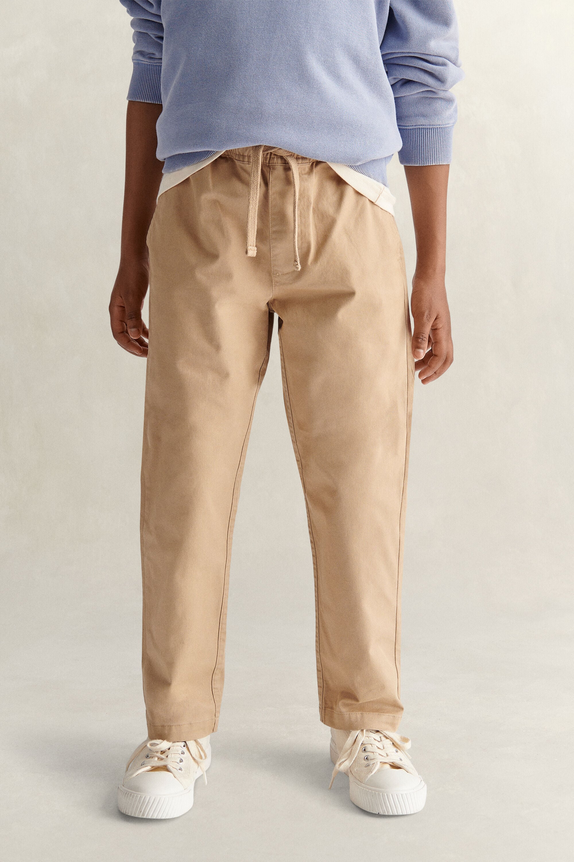 Teen Boys chino met trekkoordje
