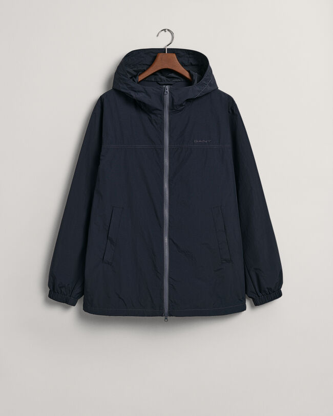 Lichtgewicht jack met capuchon