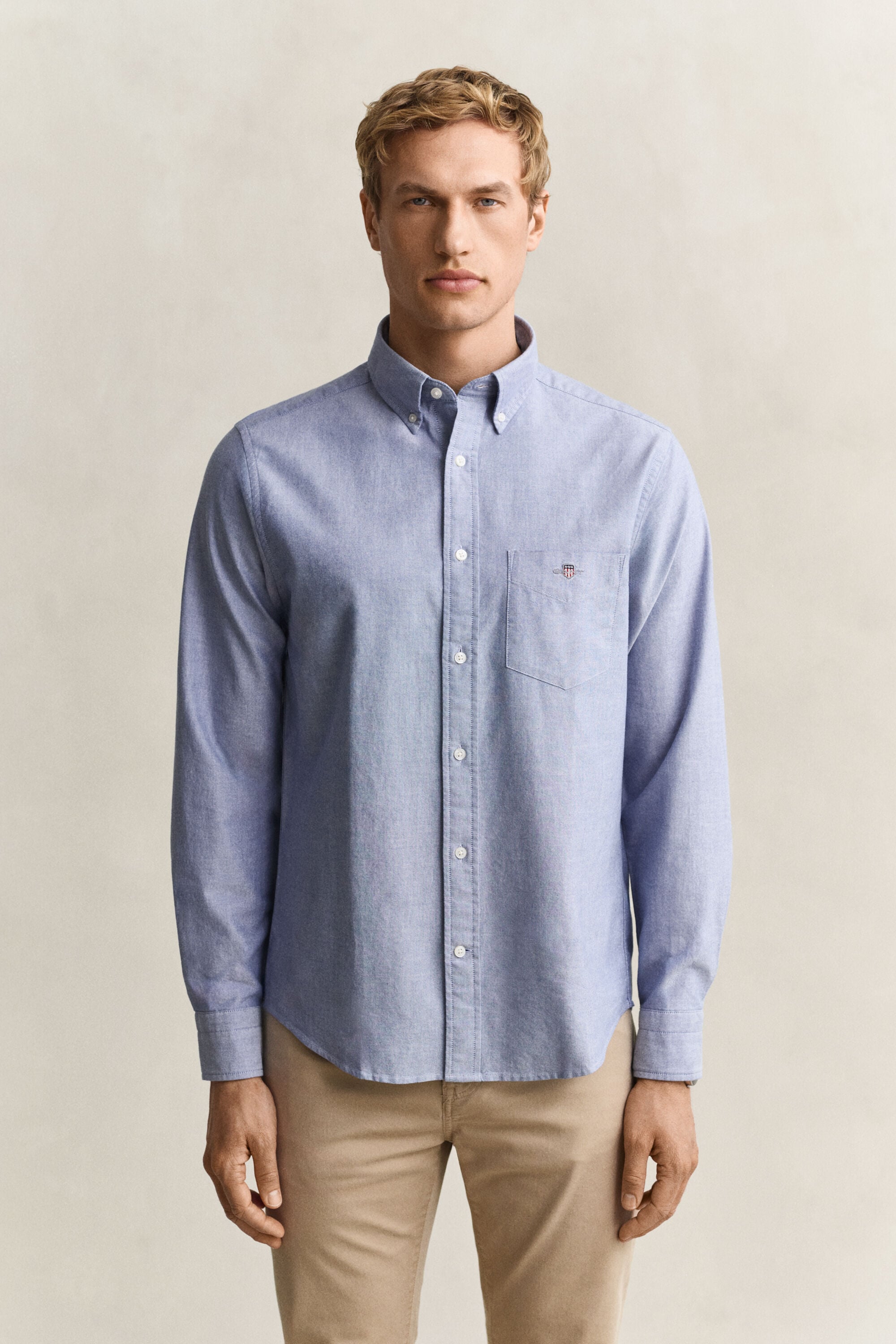Regular Fit klassiek Oxford-overhemd