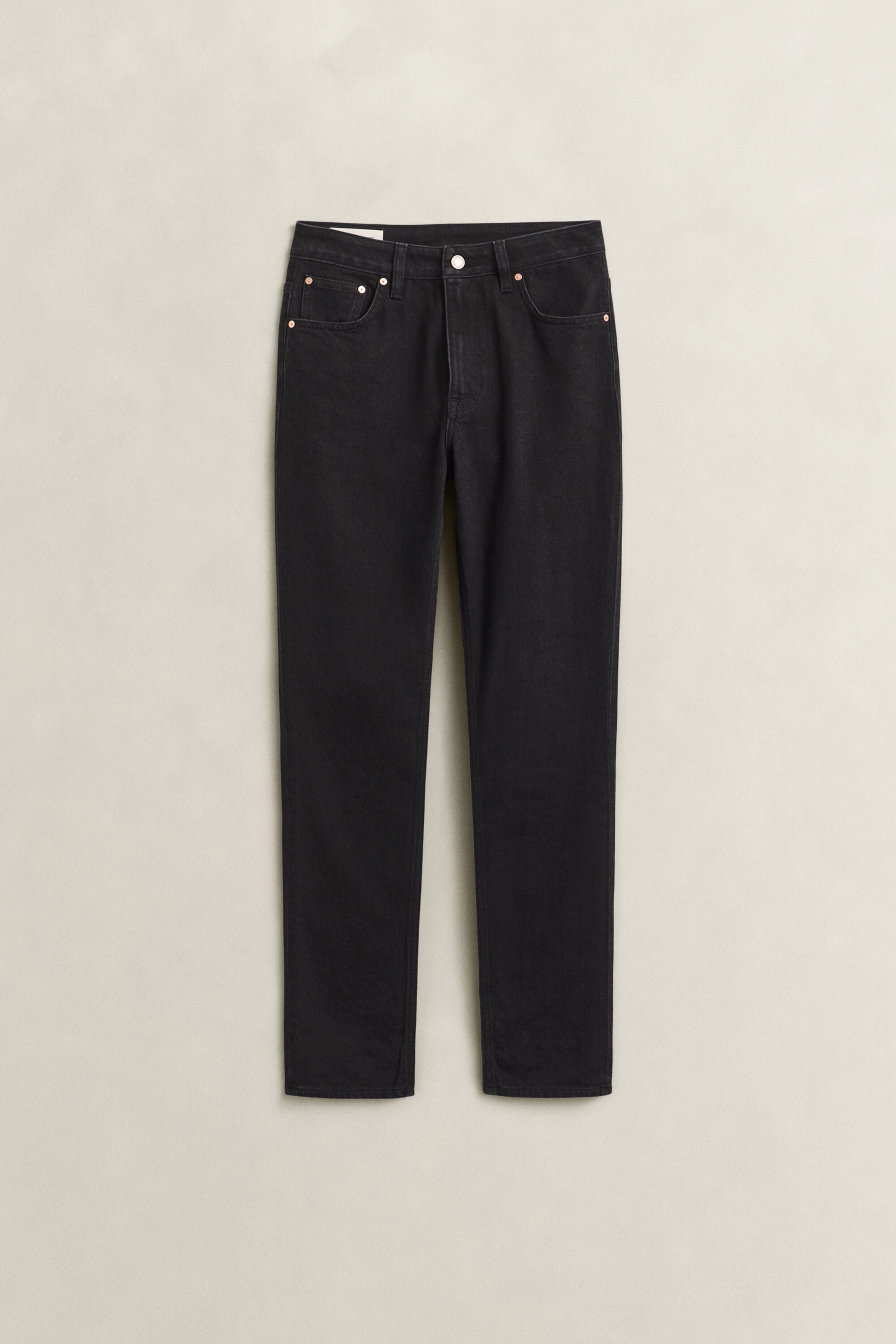 Slim fit jeans met hoge taille