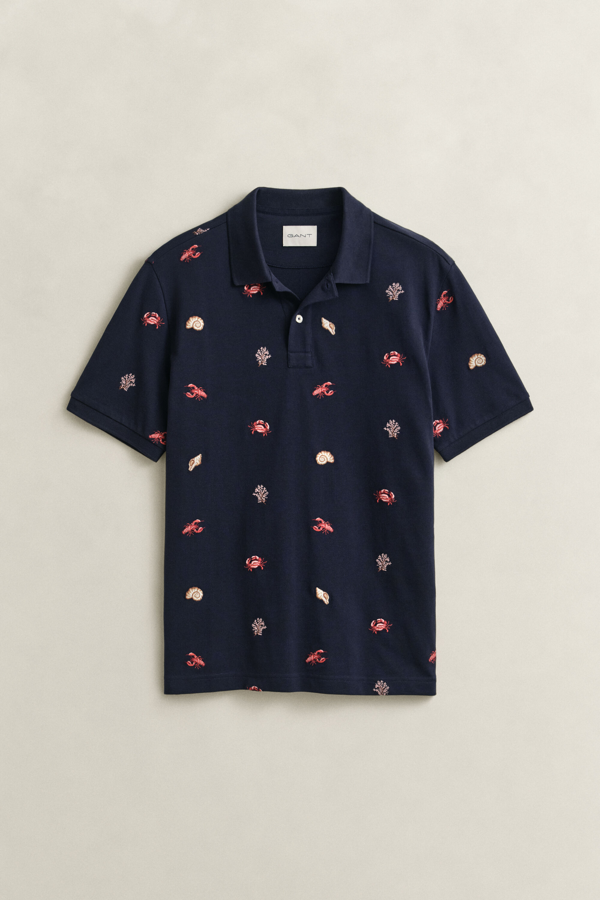 Geborduurd poloshirt