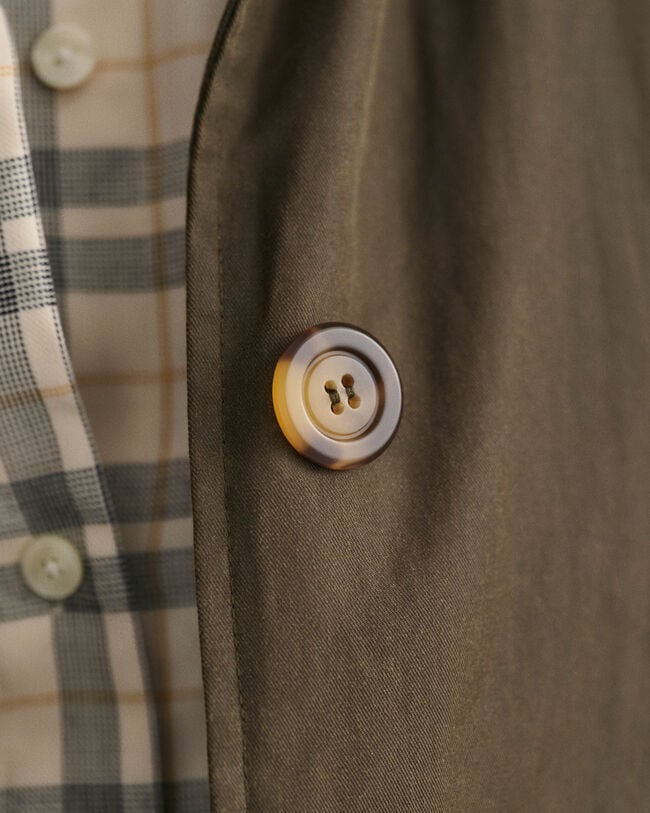 Gewatteerde Car Coat jas