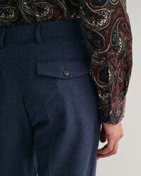 Regular Fit corduroy overhemd met paisleyprint