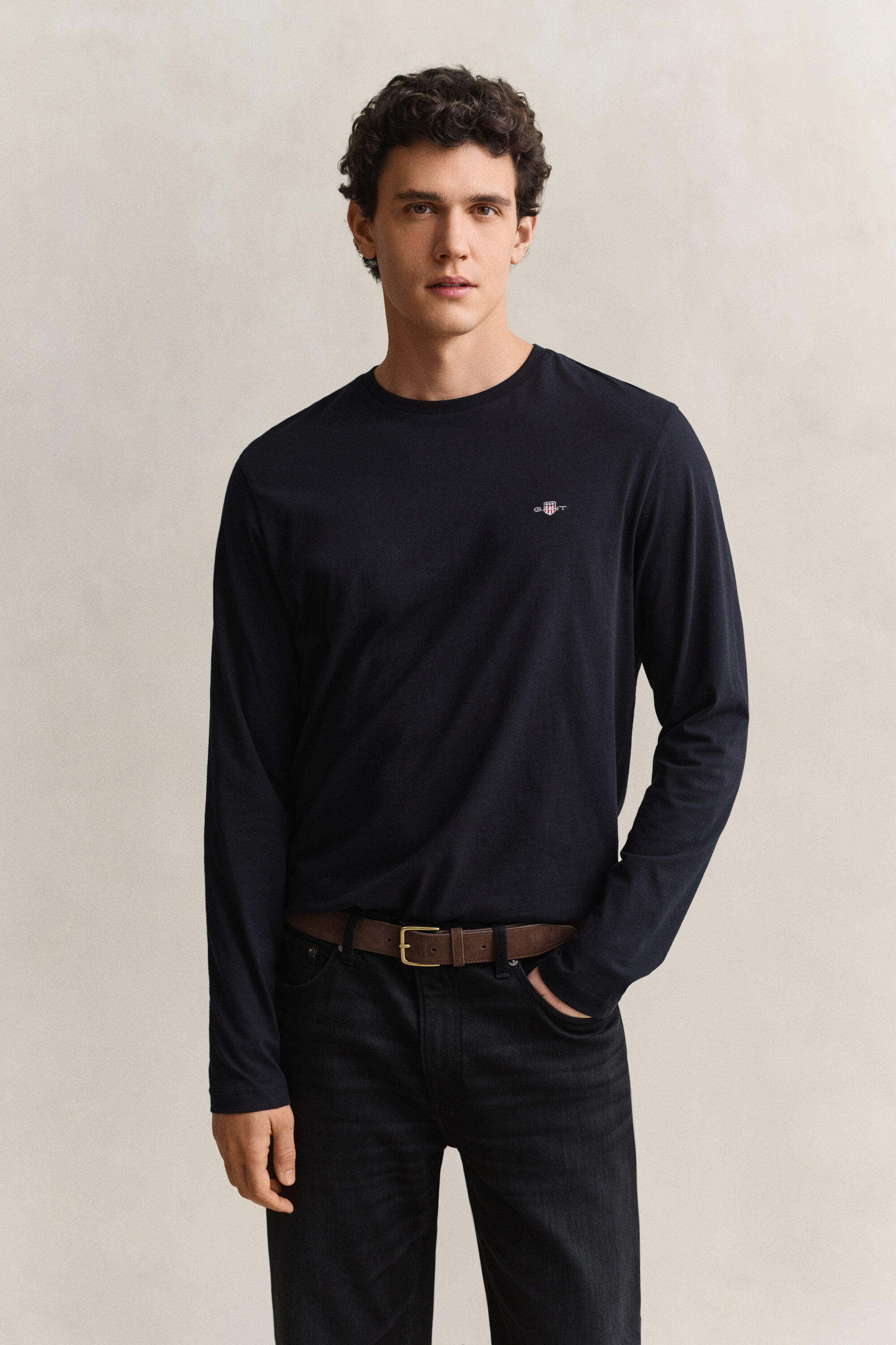 Shield T-shirt met lange mouwen