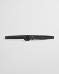 Riem met een met leer beklede gesp