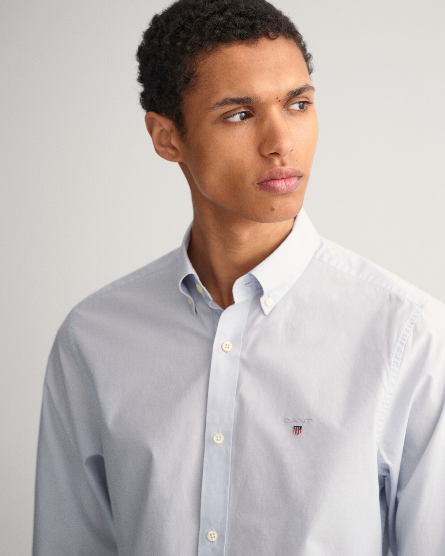 Slim Fit poplin overhemd