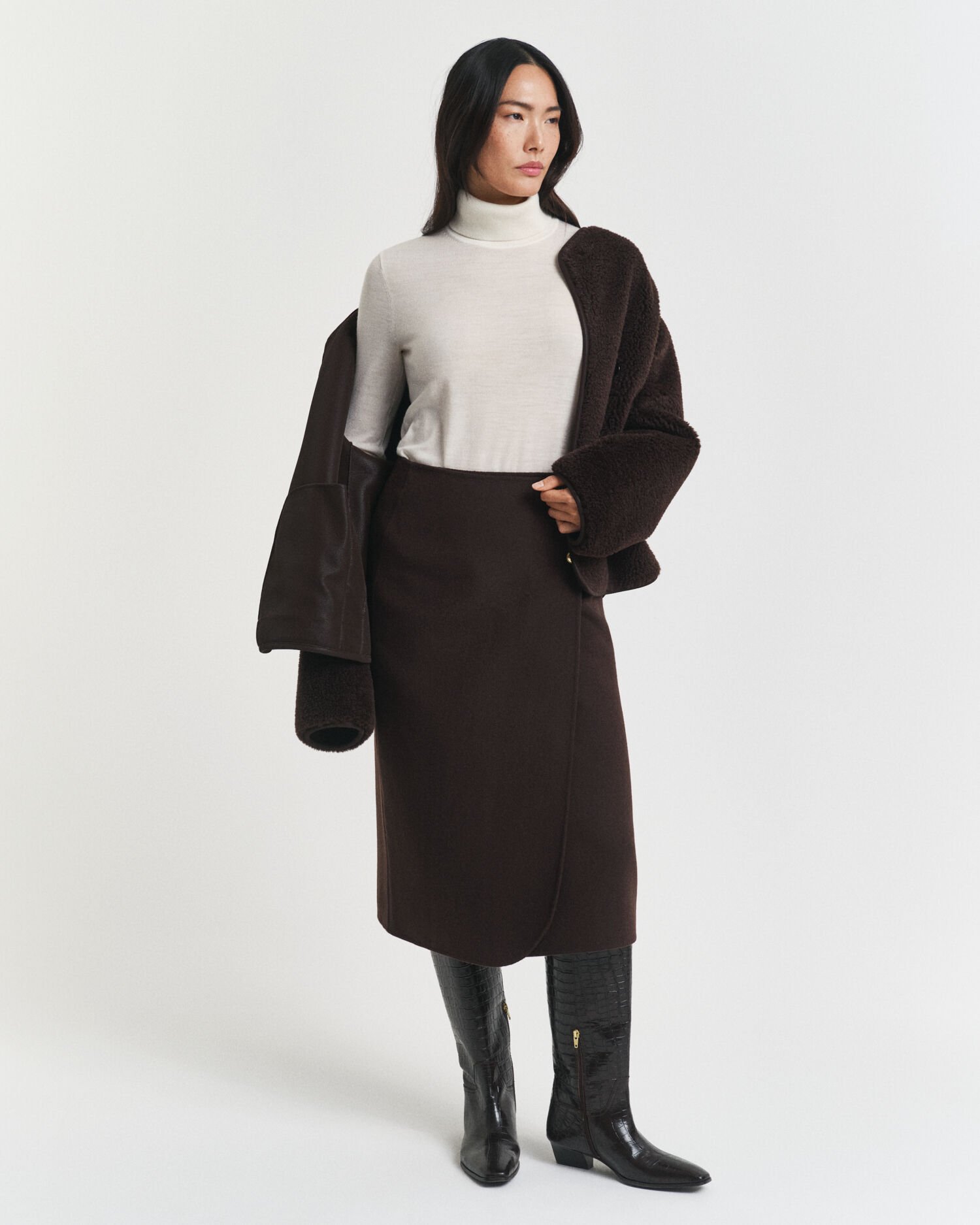 Coltrui van extra fijne merinoswol